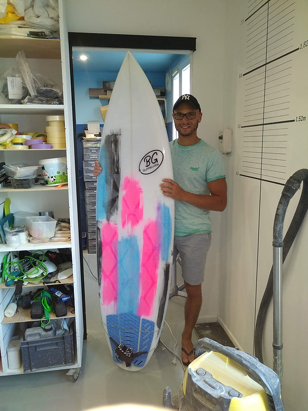 Création BG surfboard 5